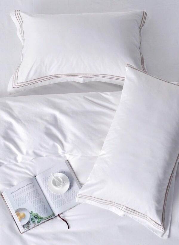 Pure Cotton Double Row Cord Flat Sheet